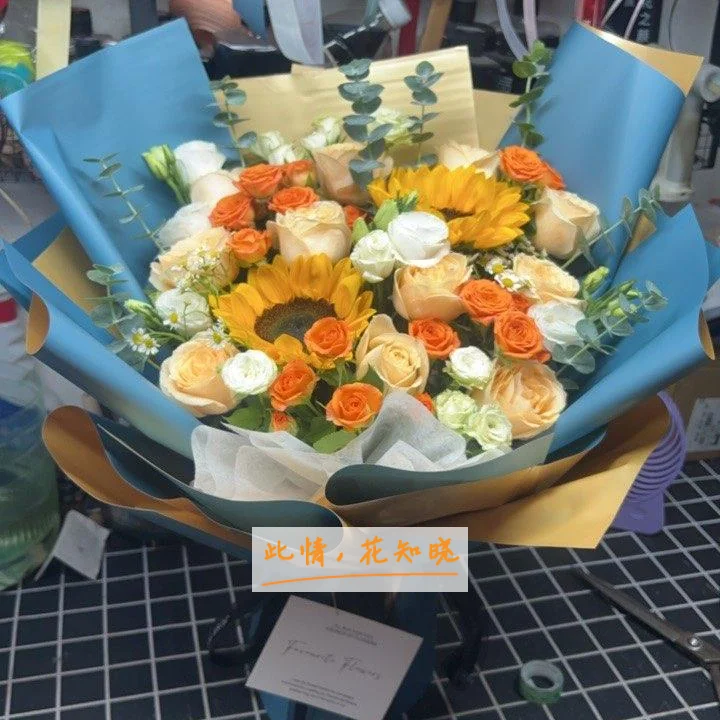 邢台市人民医院附近花店送花实拍图