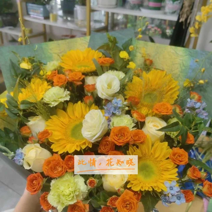 河北省中医院附近花店送花实拍图
