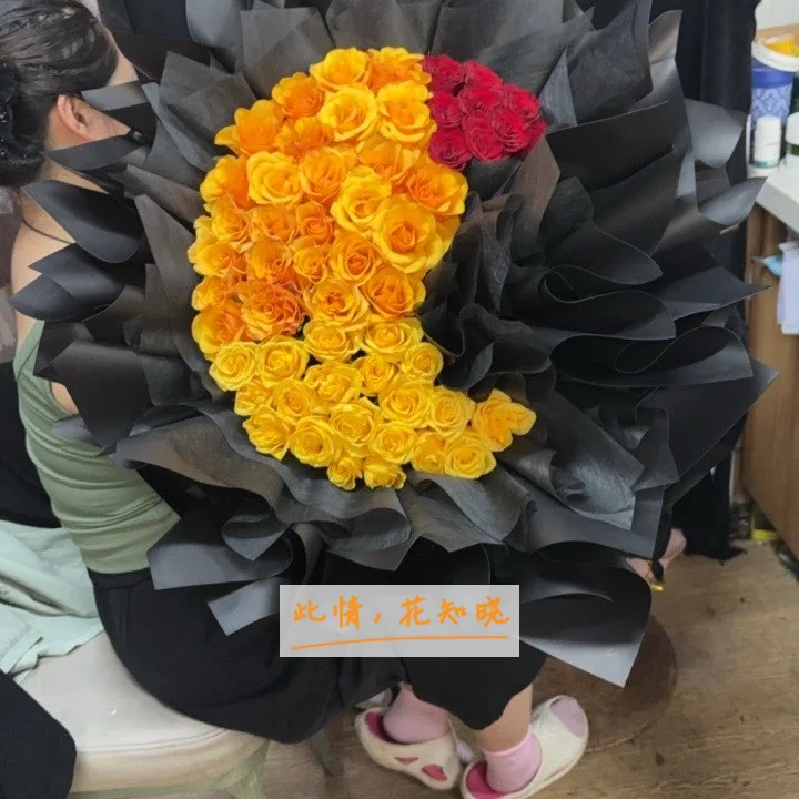 湛江中心人民医院附近花店送花实拍图