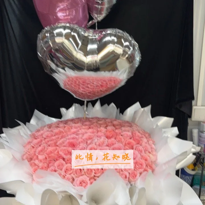 黄石市中心医院附近花店送花实拍图