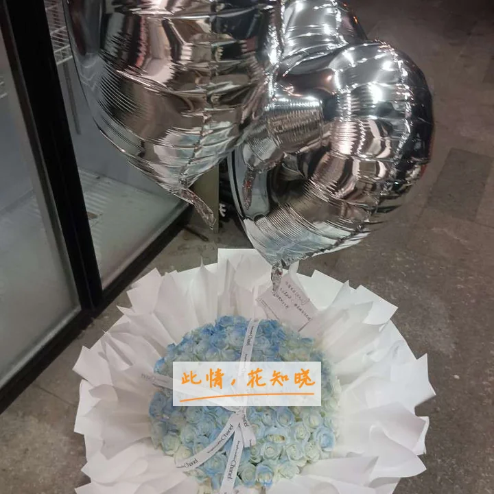 黑龙江解放军211医院附近花店送花实拍图