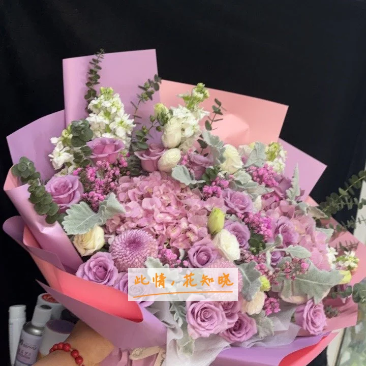 武警广东总队医院番禺分院附近花店送花实拍图