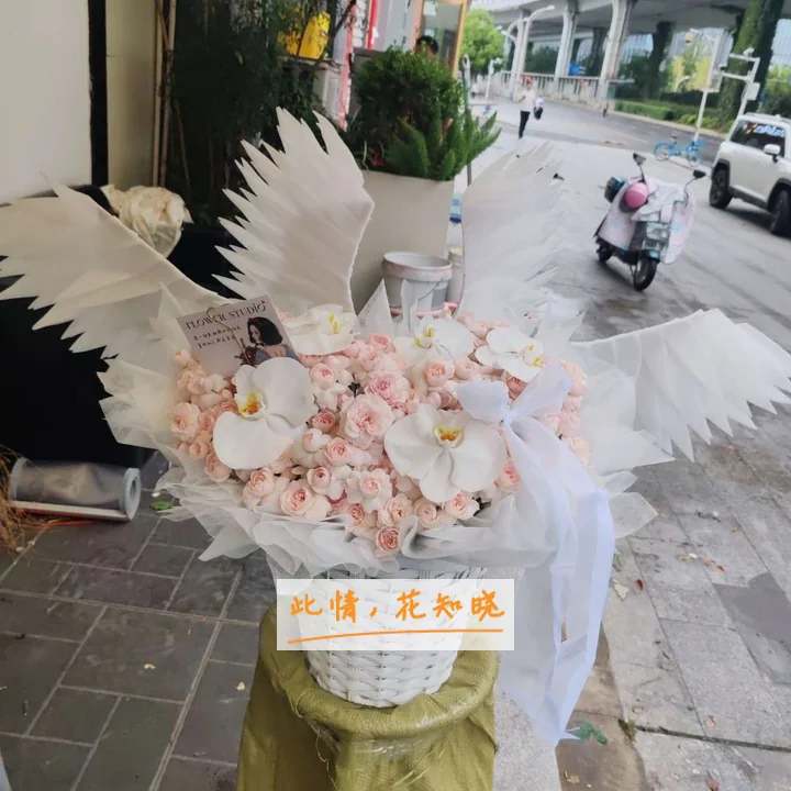 北京军大医院附近花店送花实拍图