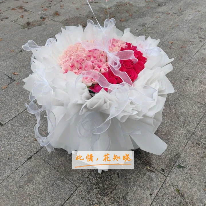 兰州医学院第二附属医院附近花店送花实拍图