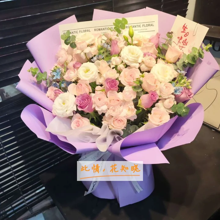 南京鼓楼医院附近花店送花实拍图
