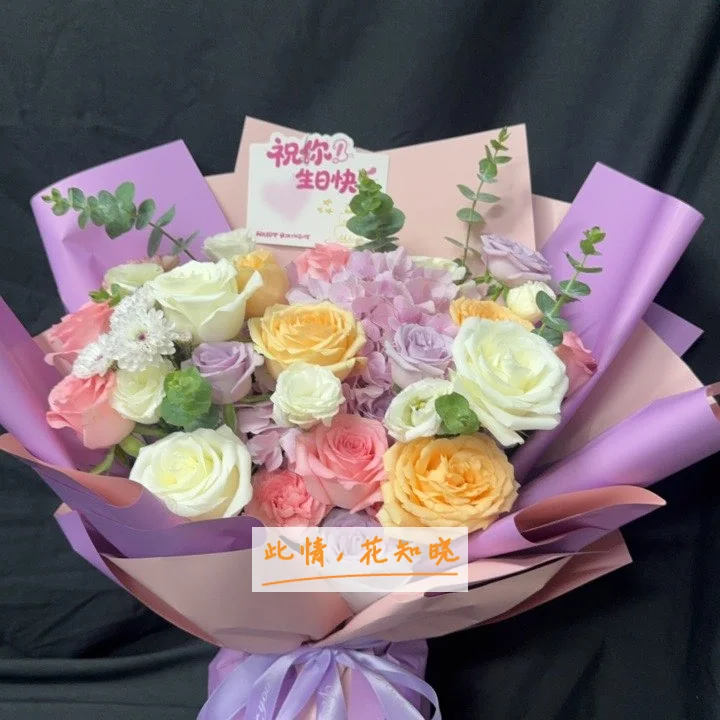 许昌市中心医院附近花店送花实拍图