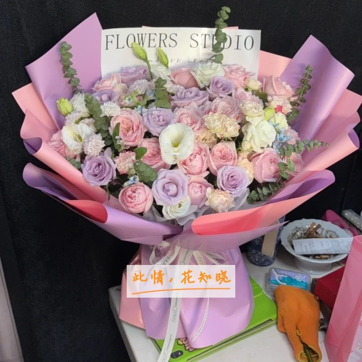 长沙市第四医院附近花店送花实拍图