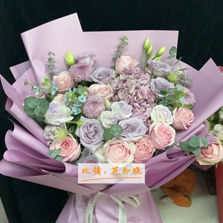 深圳市第二人民医院附近花店送花实拍图