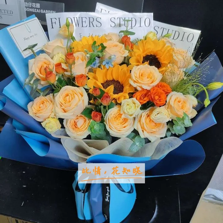 大连市友谊医院附近花店送花实拍图