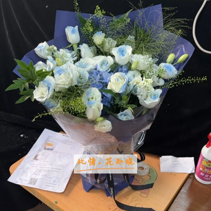 庆阳市人民医院附近花店送花实拍图