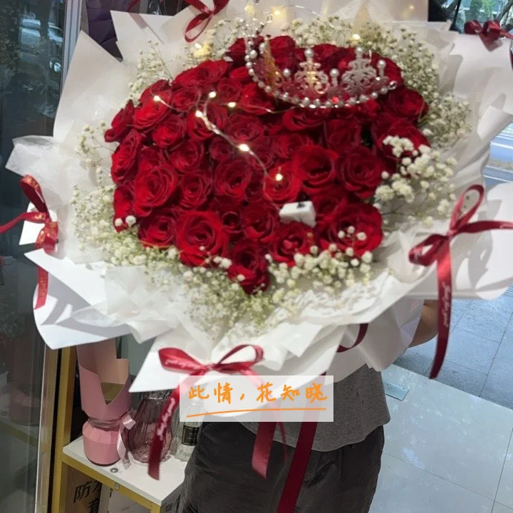赣南医学院附属医院附近花店送花实拍图