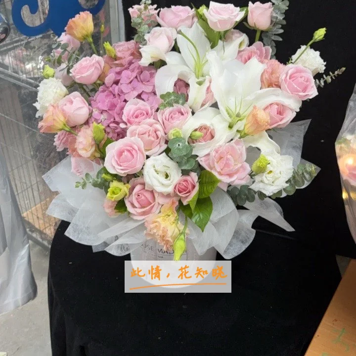 巩义市人民医院附近花店送花实拍图