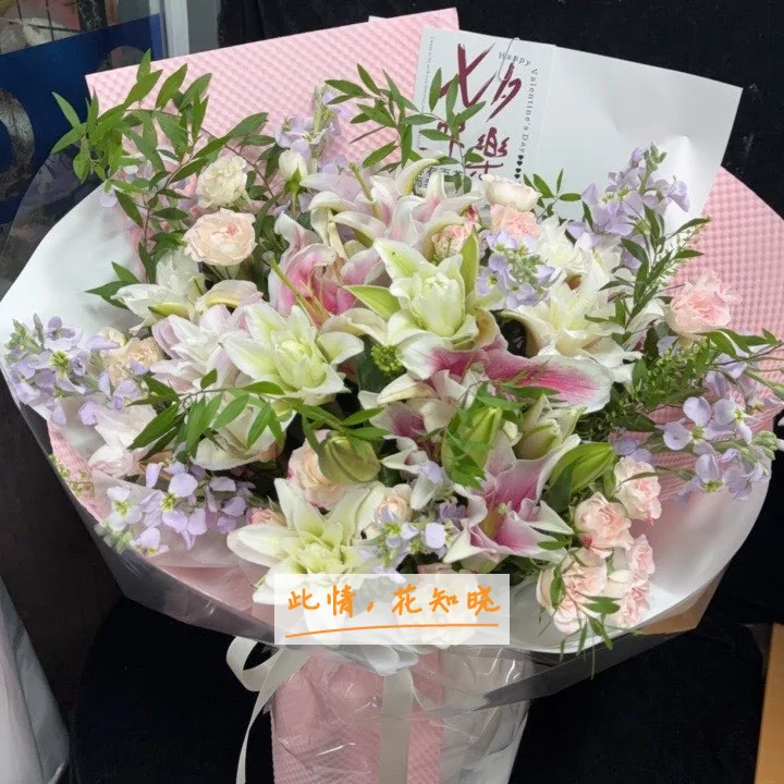 玉林市骨科医院附近花店送花实拍图