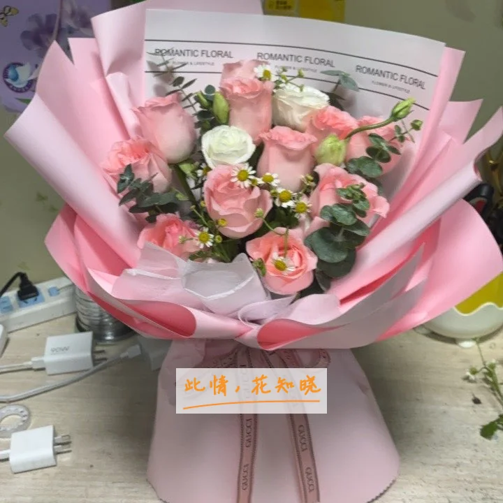 梧州市红十字会医院附近花店送花实拍图