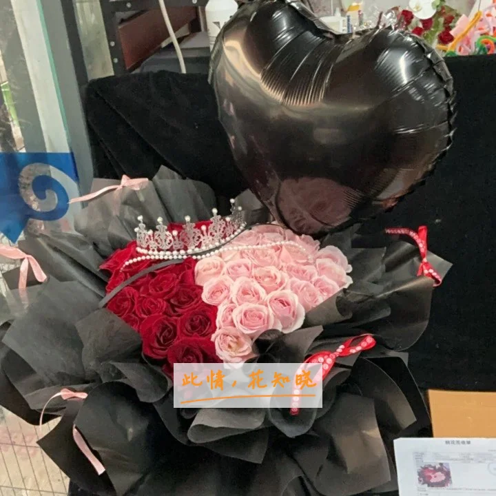 桂林市第二人民医院附近花店送花实拍图