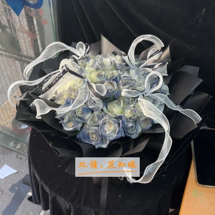 汕头市红十字会医院附近花店送花实拍图