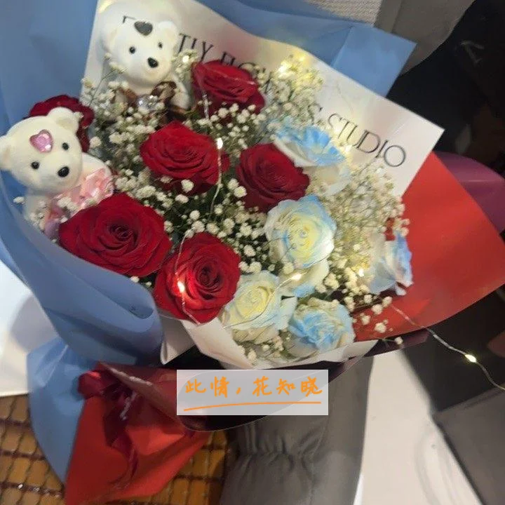 武汉南湖妇产医院附近花店送花实拍图