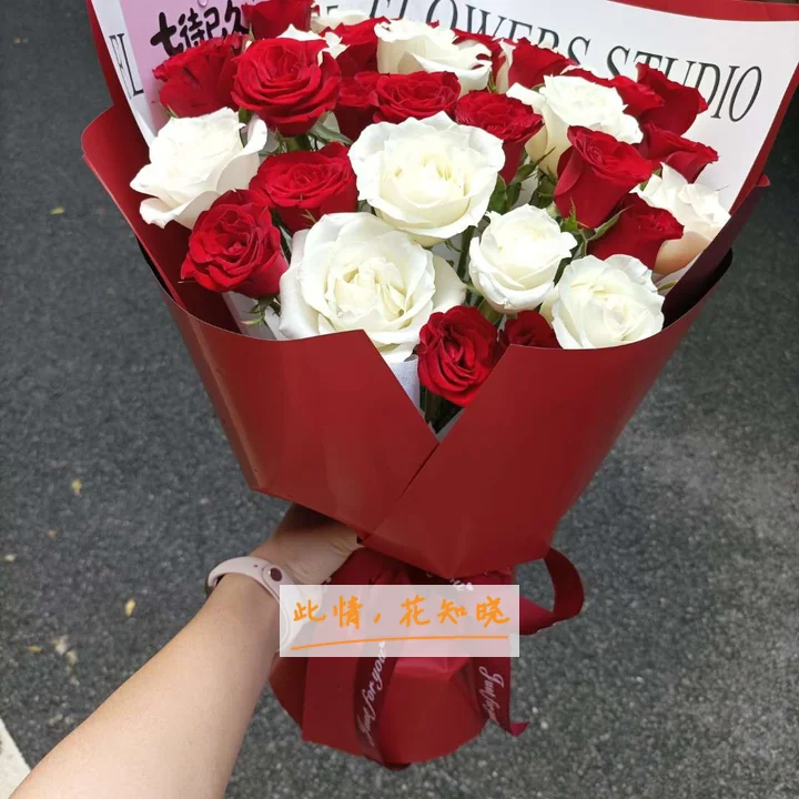 内蒙古科技大学第一附属医院附近花店送花实拍图