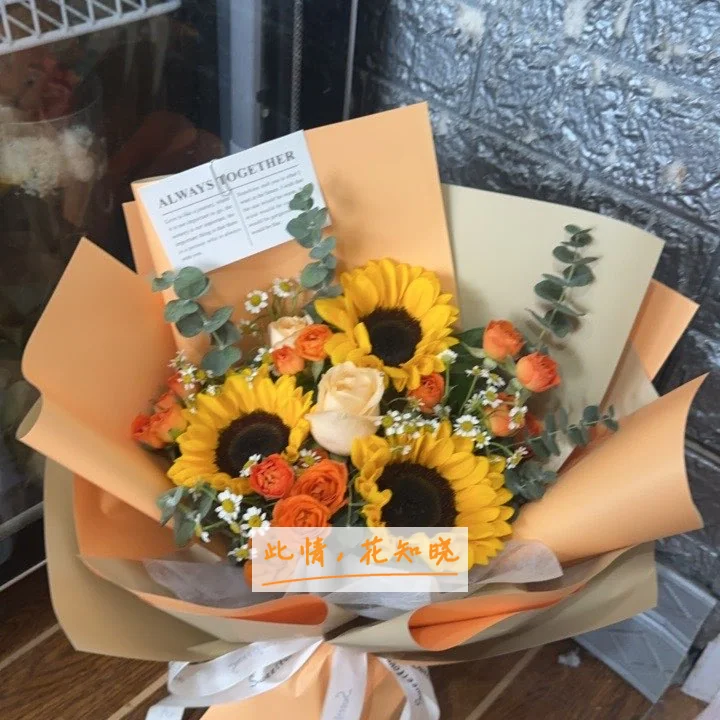 新乡医学院第一附属医院附近花店送花实拍图