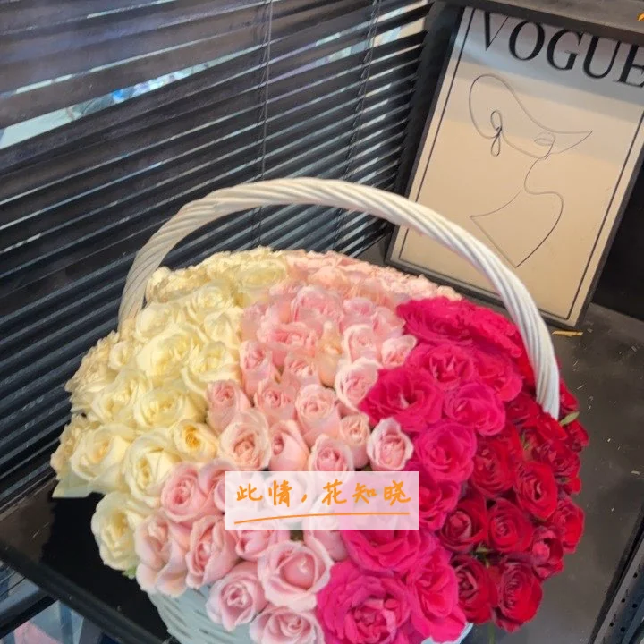 牡丹江机车厂职工医院附近花店送花实拍图