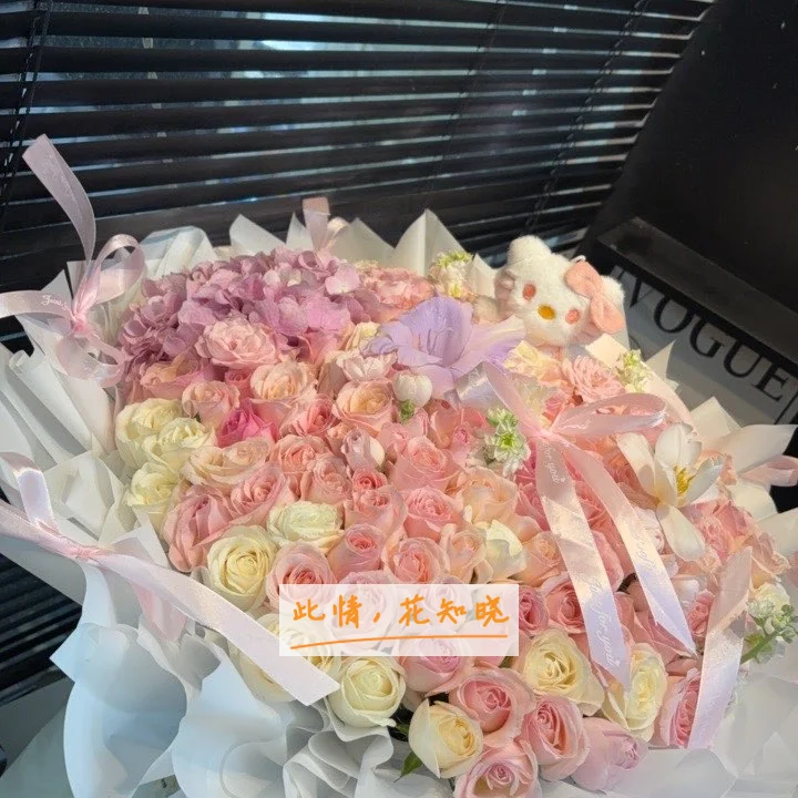 重庆市牙科医院附近花店送花实拍图
