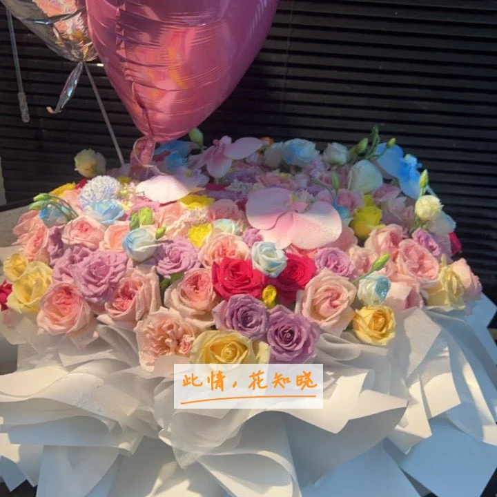 辽宁中医药大学附属第四医院附近花店送花实拍图