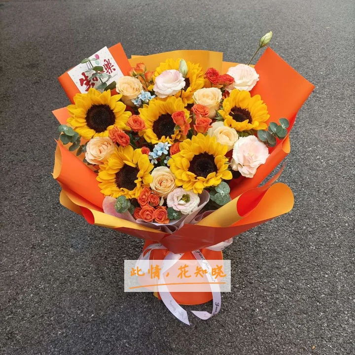 河北医学科学研究院附近花店送花实拍图