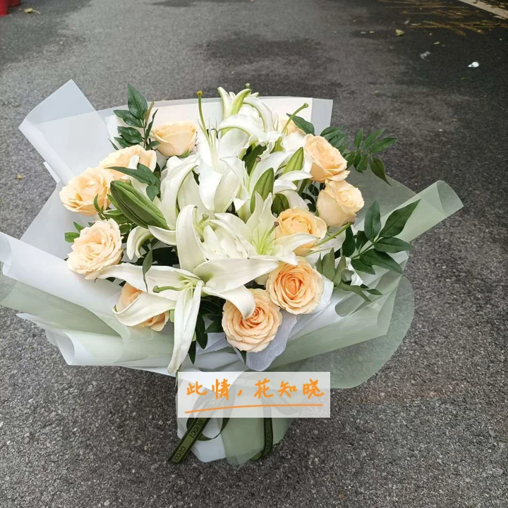 温岭市第一人民医院附近花店送花实拍图