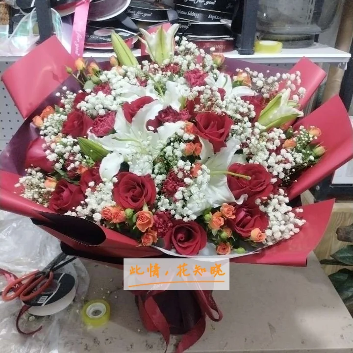 南昌大学第一附属医院附近花店送花实拍图