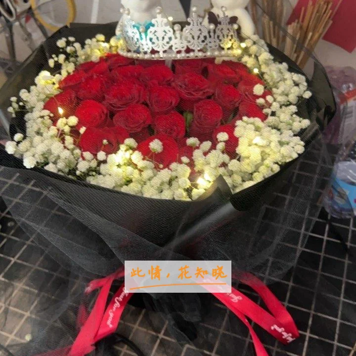 南昌华夏医院附近花店送花实拍图