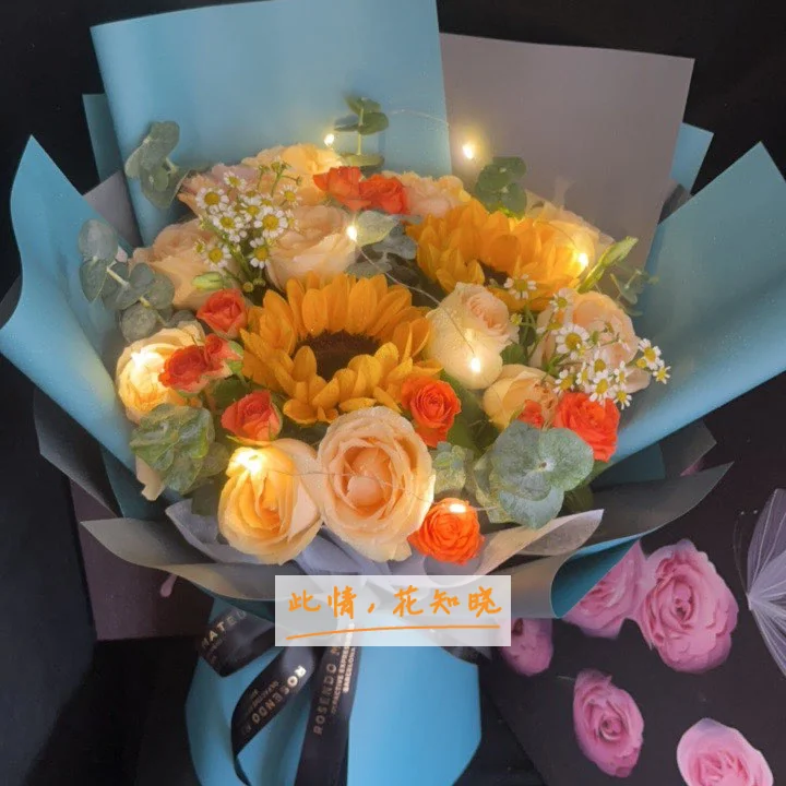 天水市第一人民医院附近花店送花实拍图