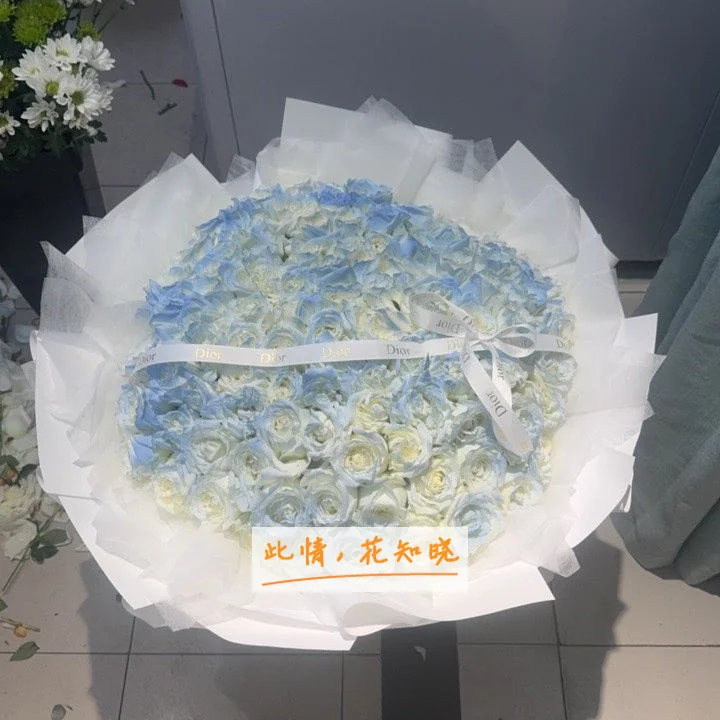 晋江腾达医院附近花店送花实拍图