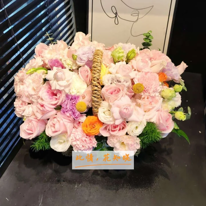长春市第三医院附近花店送花实拍图