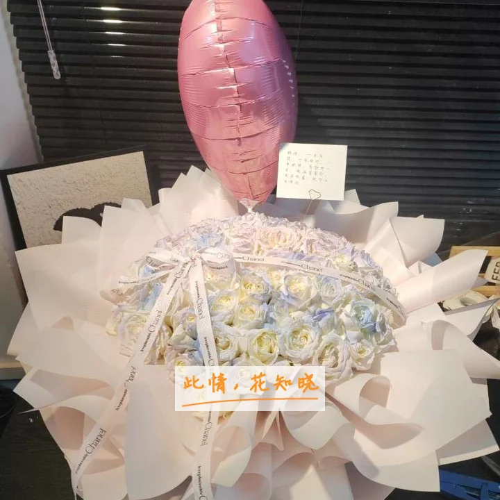 吉林省总队医院附近花店送花实拍图