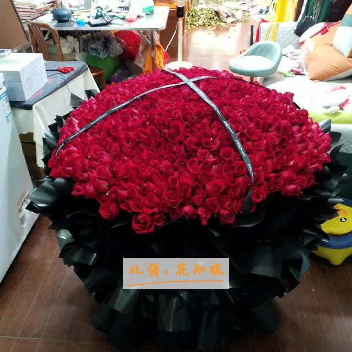 牡丹江现代泌尿医院附近花店送花实拍图