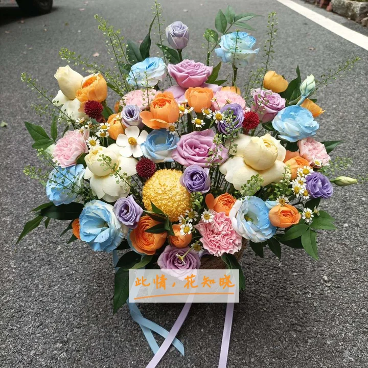 遂宁市人民医院附近花店送花实拍图