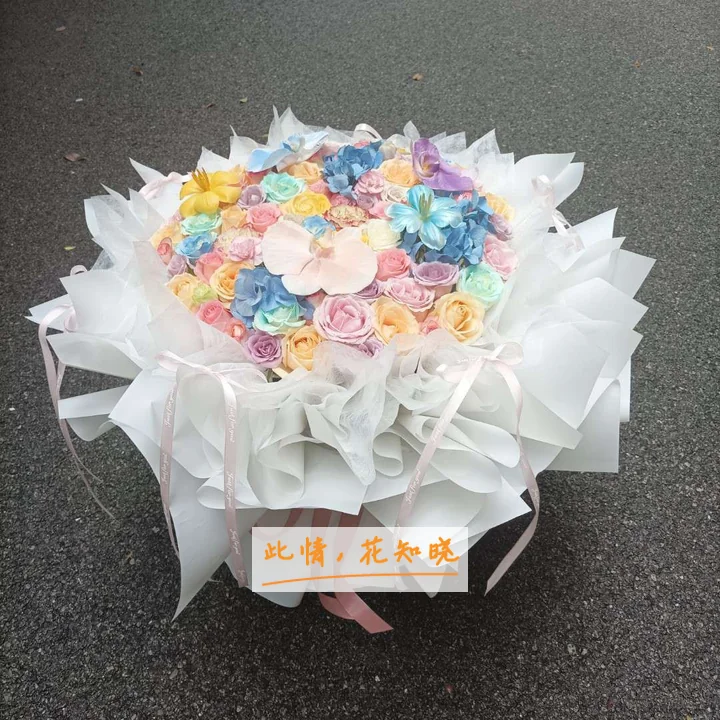 新余市中医院附近花店送花实拍图