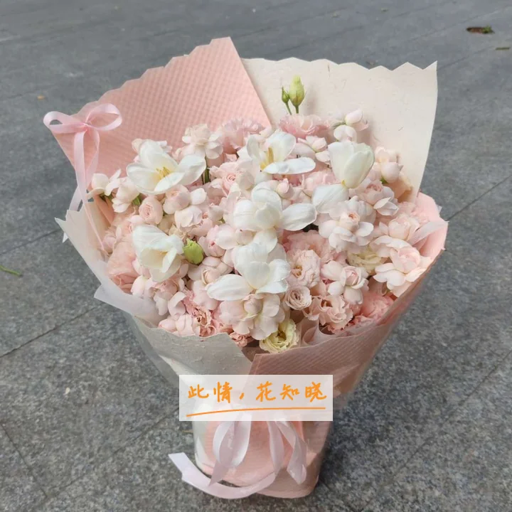 呼伦贝尔市人民医院附近花店送花实拍图