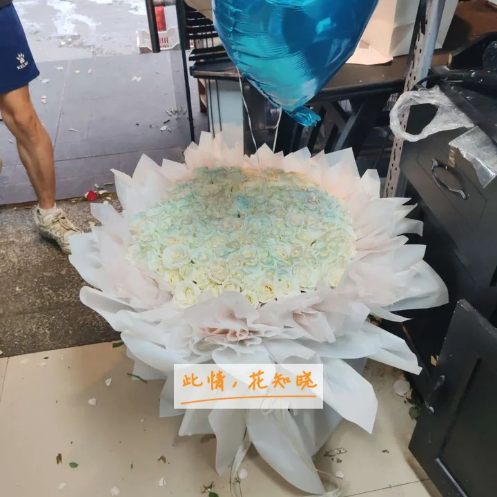 南通市妇产科医院附近花店送花实拍图