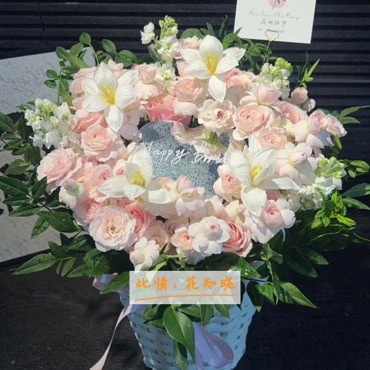 潍坊口腔医院附近花店送花实拍图