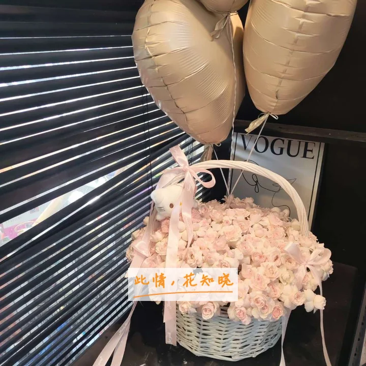 顺德新世纪泌尿医院附近花店送花实拍图
