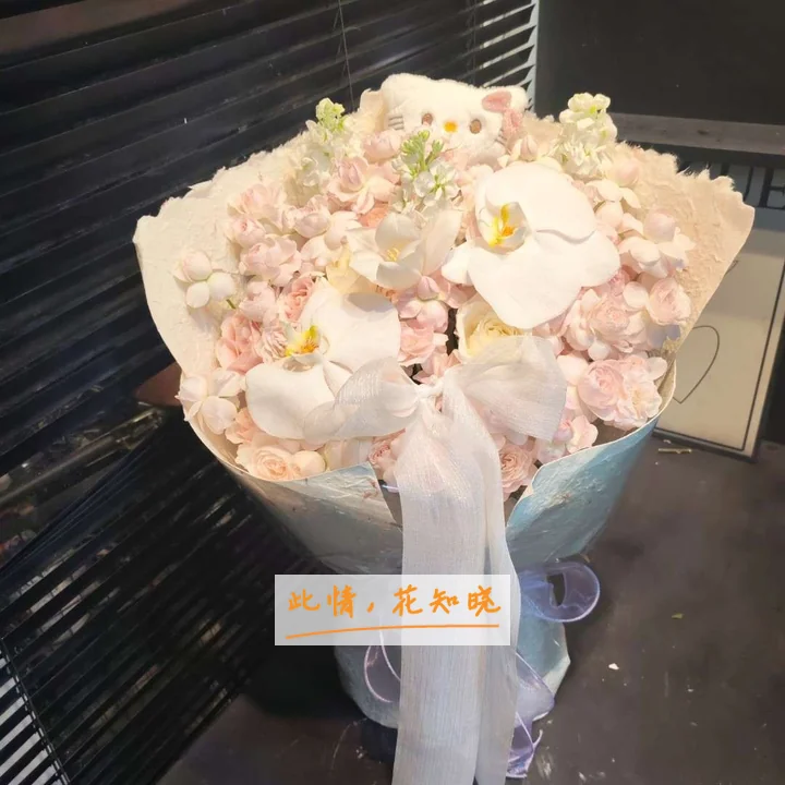 太原市传染病医院附近花店送花实拍图