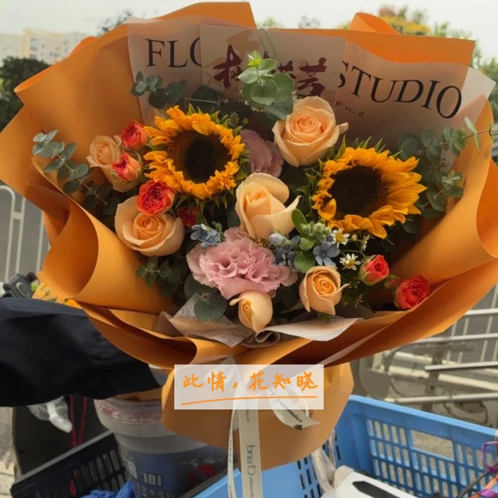 兴义友好医院附近花店送花实拍图