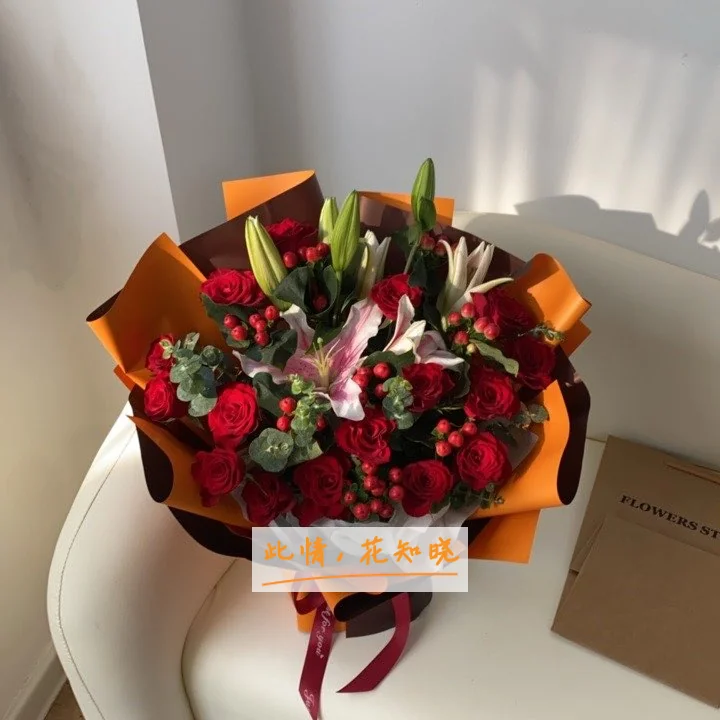 蓬莱市人民医院附近花店送花实拍图