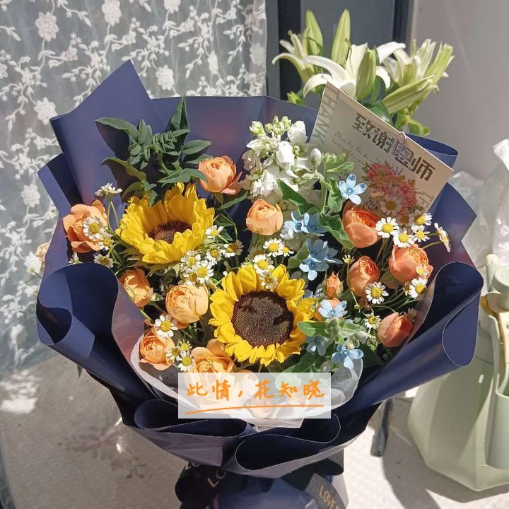 西安新城东环医院附近花店送花实拍图