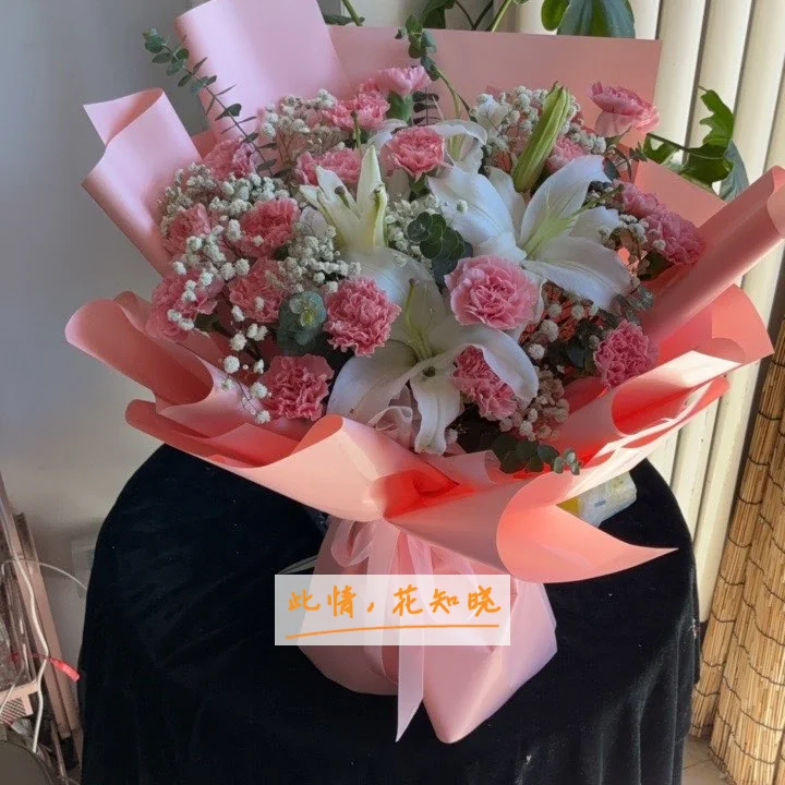 陕西省森工医院附近花店送花实拍图