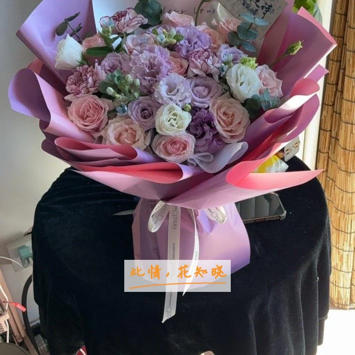 自贡市第三人民医院附近花店送花实拍图