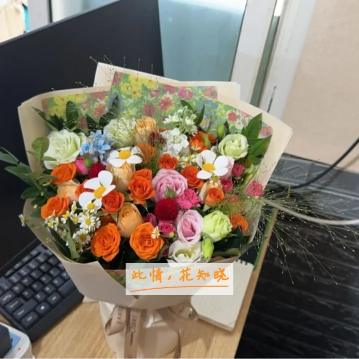 湘潭市中医院附近花店送花实拍图