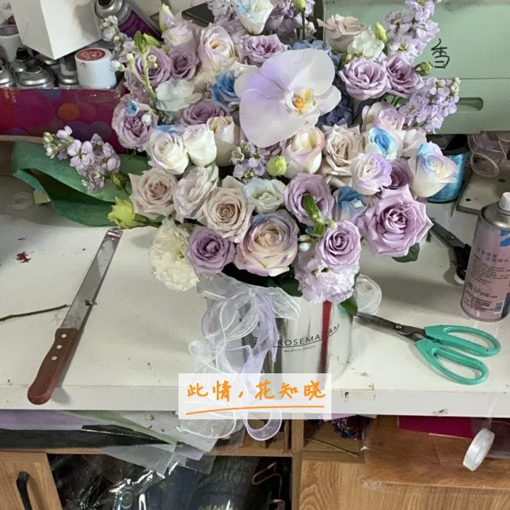 山东电力中心医院附近花店送花实拍图
