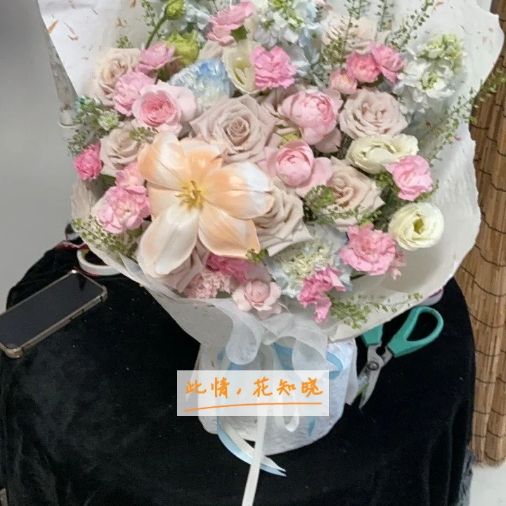 北京市第六医院附近花店送花实拍图